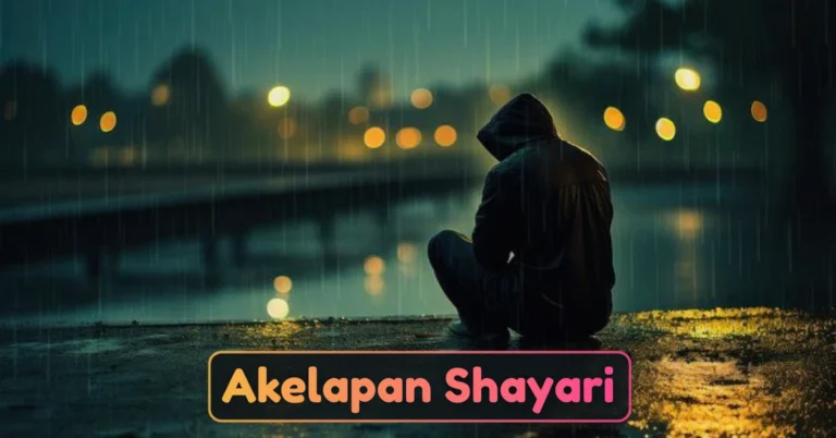 Akelapan Shayari
