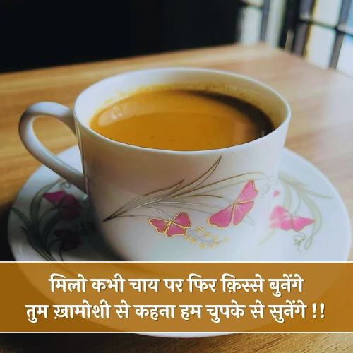Chai Shayari Urdu