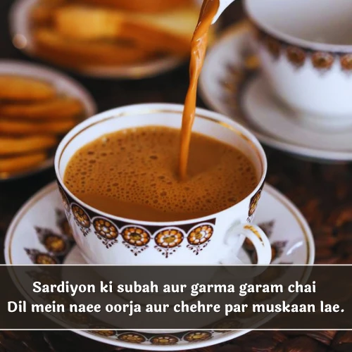 Chai Shayari in English