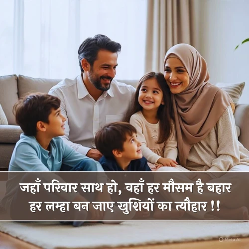 Cute Family Happy Family Shayari
