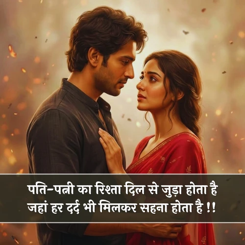 Emotional Husband Wife Shayari Emotional Husband Wife Shayari