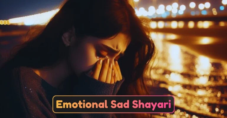 Emotional Sad Shayari