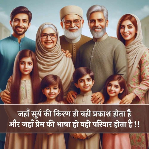 Family Shayari in Hindi