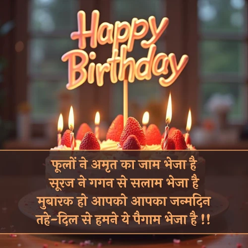 Heart Touching Birthday Shayari