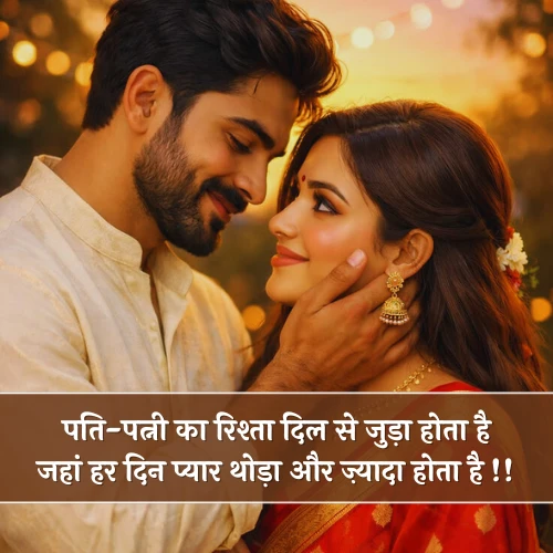 Pati Patni Heart Touch True Love Husband Wife Shayari Pati Patni Heart Touch True Love Husband Wife Shayari
