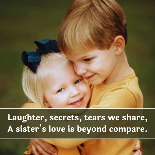 Sister Shayari in English